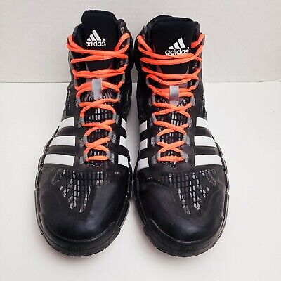 Adidas Adipure Crazyquick Black Orange Athletic Shoes Men's Adidas Adipure Crazyquick Black Orange Athletic Shoes Men's