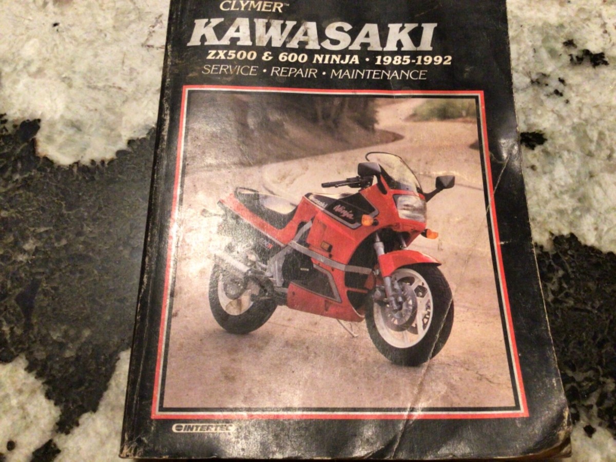 Kawasaki ZX500,ZX600 service manual,Clymer manual,M452 | eBay