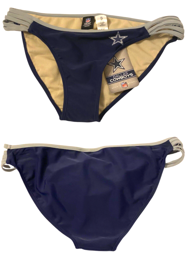 Dallas Cowboys Bikini Bottom Ladies Size Small NFL Team Apparel