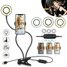 Aro De LED Luz Para Fotografia Selfie Maquillaje Profesional Estudio Tr pode US