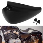 Gloss Black Left Battery Side Cover For Harley Sportster XL 883 1200 48 72 04-13