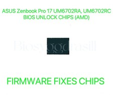 ASUS Zenbook Pro 17 UM6702RA, UM6702RC, ADMIN NO PASSWORD FIRMWARE BIOS CHIP AMD