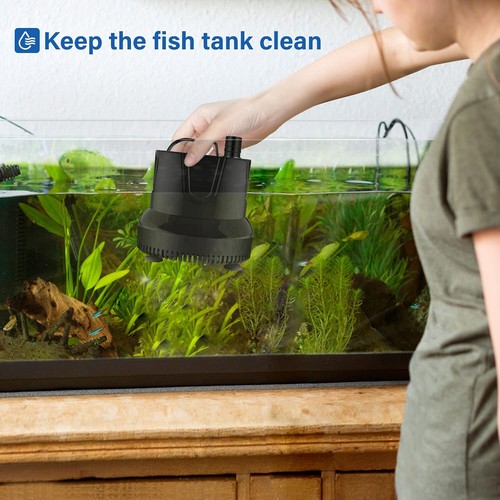 660GPH Submersible Water Pump Pond Fountain Pump Aquarium Fish Tank 8.2ft High L - Picture 7 of 11