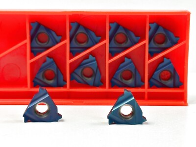 CARMEX 16IR 11W | New Carbide Threading Inserts | Grade BLU | 10pcs