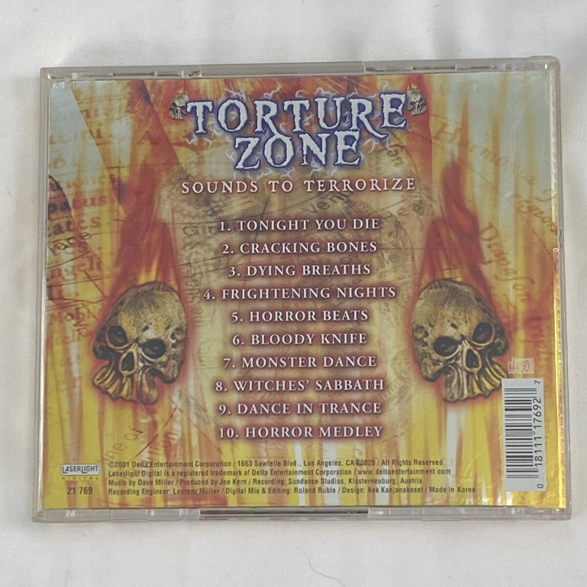 Various Artists,Torture Zone: Sounds to Terrorize, - (Compact Disc