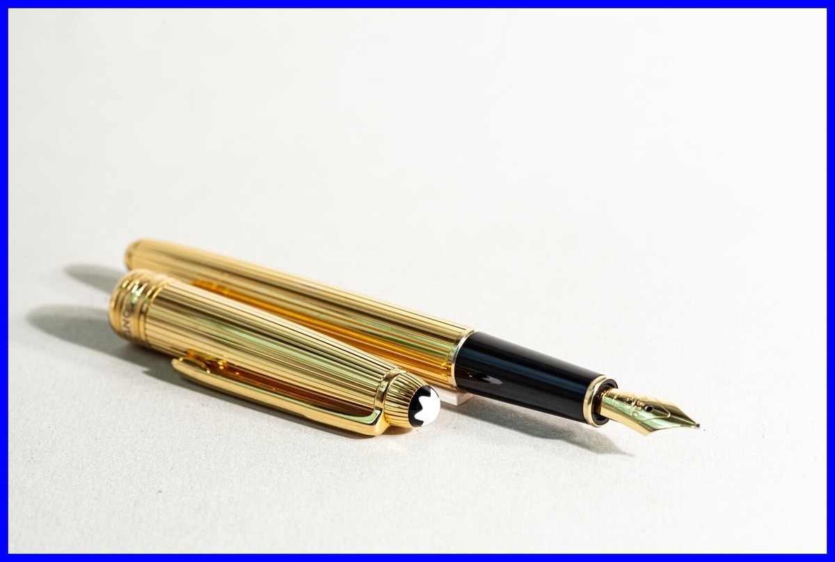 Montblanc Solitaire Gold VERMEIL 925 Sterling Silver 144