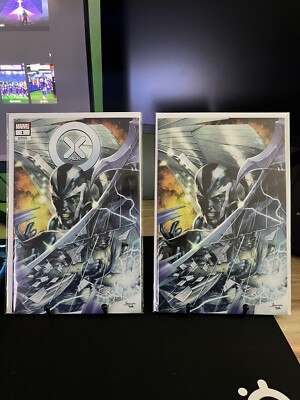 X-MEN #1 JAY ANACLETO Variant A&B Set Trade Dress & Virgin GAMBIT NM+