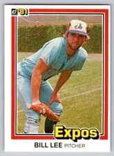 1981 Donruss - #211 Bill Lee