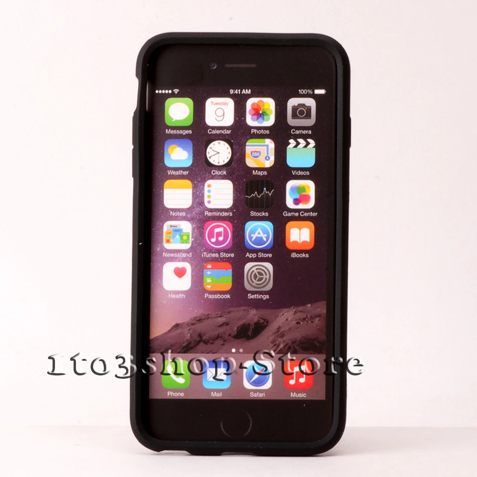 Griffin Survivor Journey iPhone 6 Plus iPhone 6s Plus Hard Shell Case Black Grey - Image 4 of 4