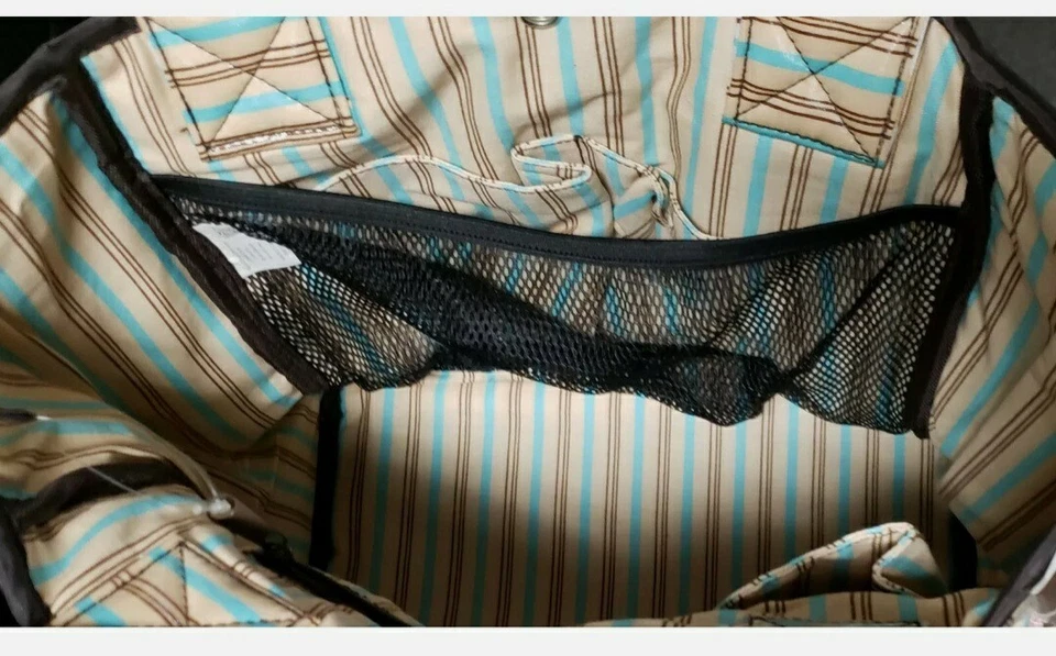 Trend Lab Cocoa Dots Tulip Tote Style Diaper Bag  - Image 4 of 4