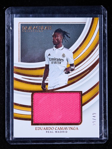 Eduardo Camavinga 2022-23 Panini Immaculate Collection Remarkable Patch 29/49