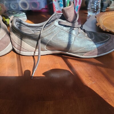 Vionic Walker Shoes Black Suede Walking Comfort Orthotic Women's US Size  W