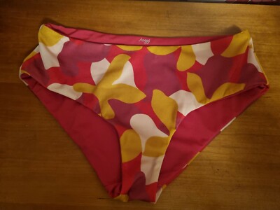 Sloggi Shore Women's Mid Waist Flower Bikini Bottoms Size Small