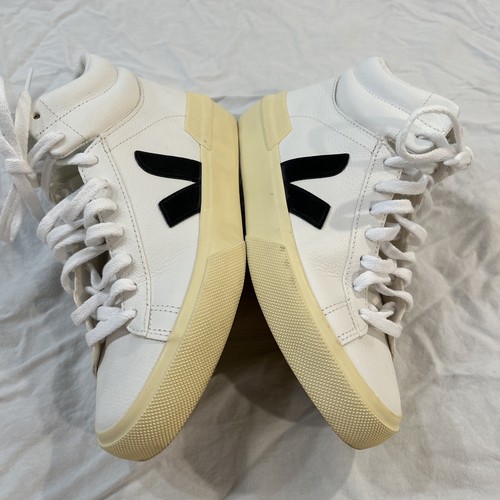 Veja Minotaur High Top Sneaker, Unisex, Size 6, White - 第 6/12 張圖片