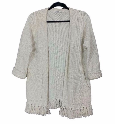 Madewell Memento Fringe Cardigan 