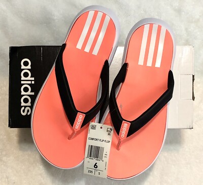 adidas comfort flip flops womens