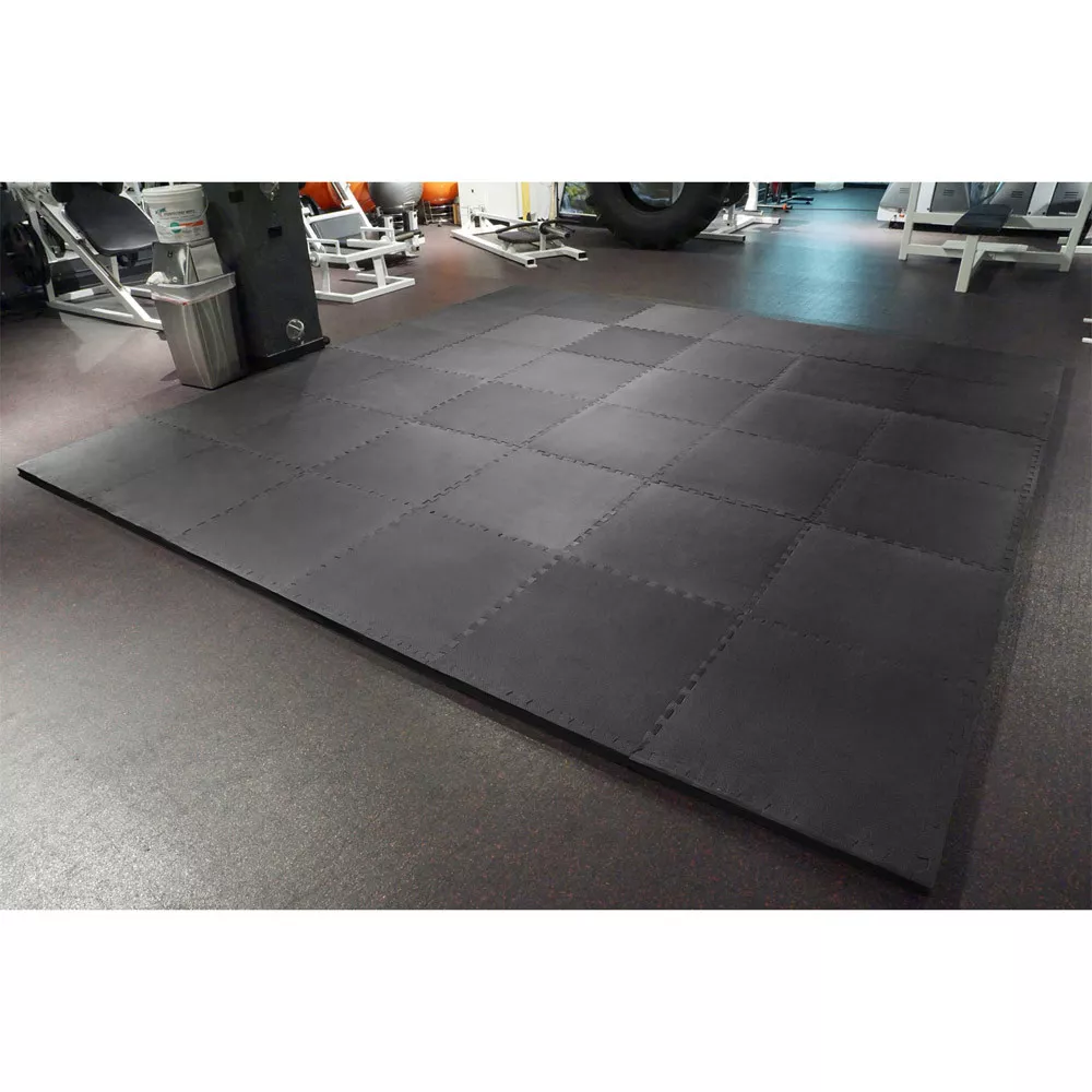 Meister X-Thick 1.5 Interlocking 10 Tiles Gym Floor Mat - Green