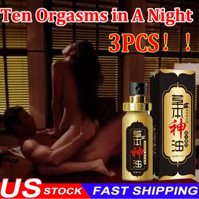3X Male Long Delay 60 Minutes Delay Spray Ejaculation Enlargement No Side Effect