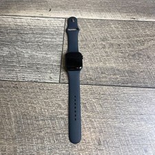 Apple Watch SE Smartwatch Blue Silicone Strap 40mm Touchscreen Aluminum Case