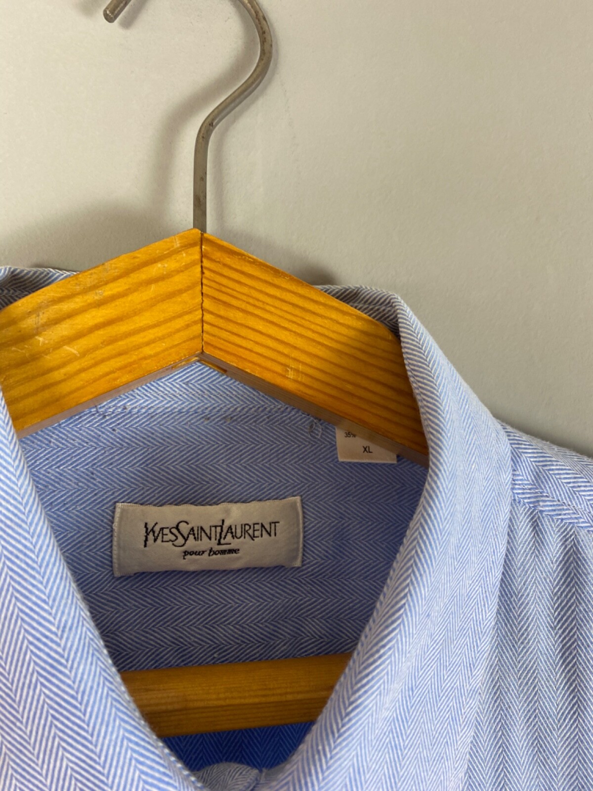 camicia uomo Yves Saint Laurent vintage anni 90 taglia xl