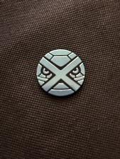 Pokemon Mega Metagross TCG Legendary Beasts Collectors Coin- Turquoise Blue