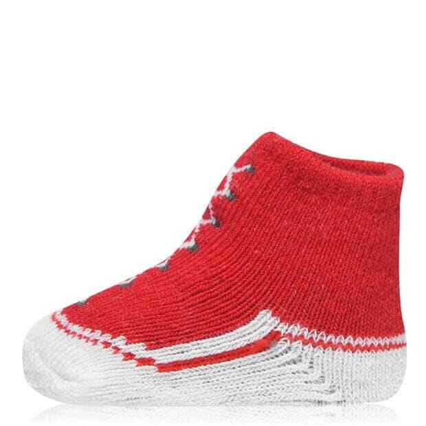 Converse All Star Chucks Baby Socken Schühchen 0-6 Monate Geschenkset Doppelpack