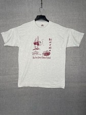 VTG 90’s Single Stitch Made in USA T Sz XL New Jersey Chinese Festival