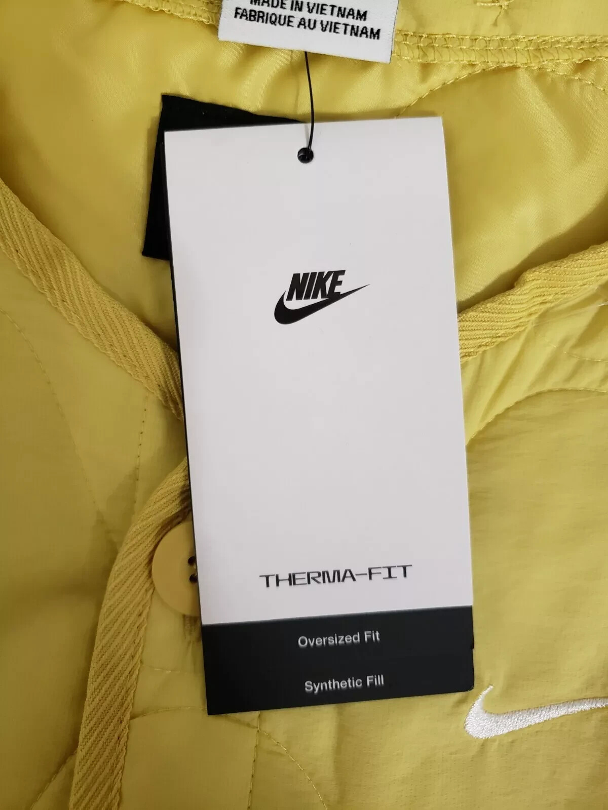 Nike Life Woven Insulated Military Gilet Quilted Vest Men’s Size L DX0890-700 image 6