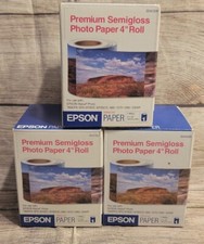 3 EPSON S041329 Premium Semi Glossy Phot Paper for Ink Jet Printers SEALED
