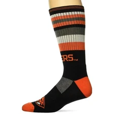 Size Large Socks Oregon State Beavers NCAA Football For Bare Feet Long Crew Tube
