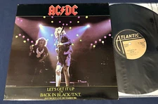 AC/DC Let's Get It Up/Back In Black LIVE E.P. U.K. Press K-11706 OOP NM/NM- (R)