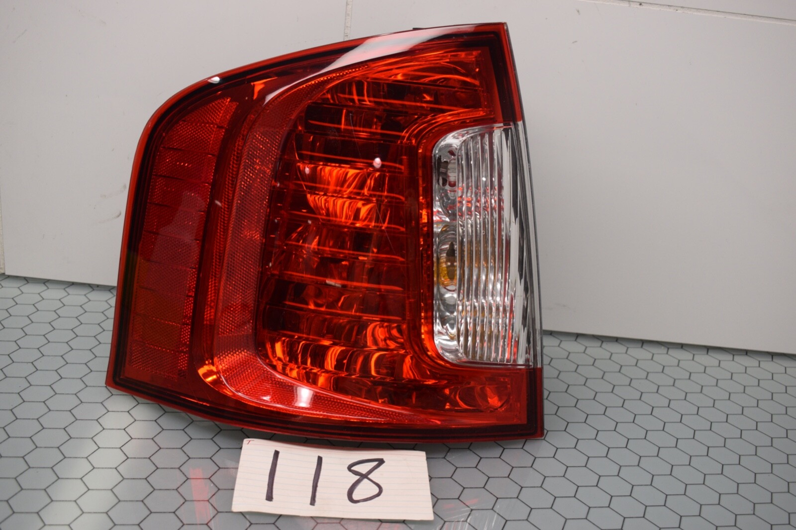 11 12 13 14 Ford Edge DRIVER Side Tail Light Used Rear Lamp #118-T