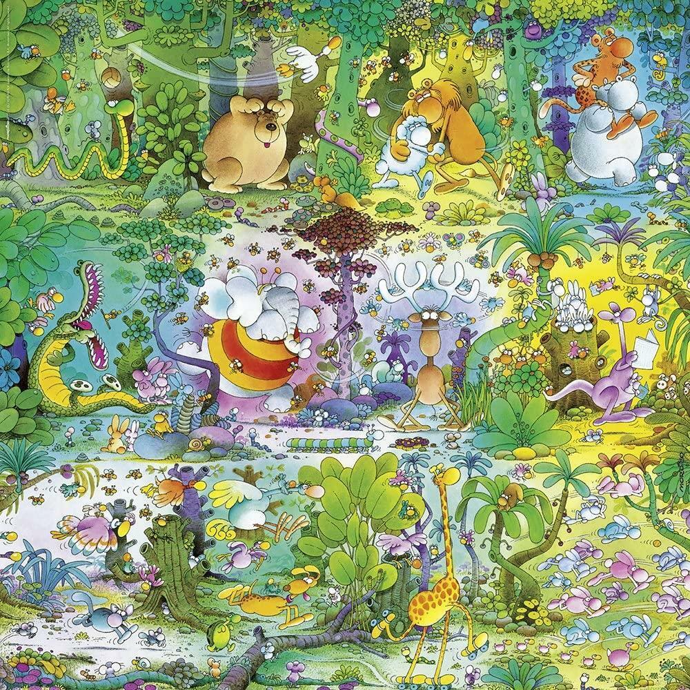 Heye Wildlife Cartoon Classics, Mordillo Quadrat Jigsaw Heye Wildlife Cartoon Classics, Mordillo Quadrat Jigsaw