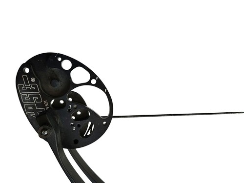 Chaos PSE 50# Youth Pink Camo Compound Bow 35" RH w Pull Cord & Extra String - Picture 3 of 11