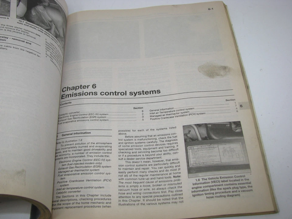 Manual de reparación automotriz Haynes Ford Escort & Mercury Lynx 1981-1990 36016 Foto 4 de 4