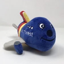 SOUTHWEST AIRLINES AIRPLANE PLUSH CIRCA 2023 DARON TOYS