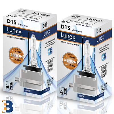 2 x D1S NEU Stück LUNEX HID XENON BRENNER  PK32d-2 Original 35W 6000K Ultra Blue