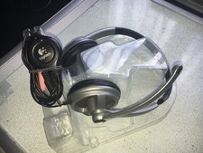 HEADPHONE " LOGITECH " FOR GAMES BLACK and SILVER