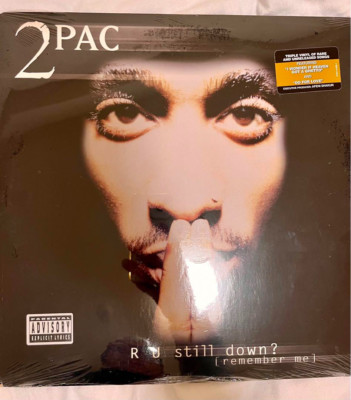 [Shrink Wrap Sealed] 2PAC Tupac R U STILL DOWN? 3 x Vinyl LP 1997 1st Press Jive