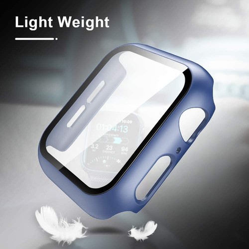 Pour Apple Watch Series 5/6/7/8/SE étui iWatch protection d'écran 38/40/41/42/44/45 - Photo 19 sur 30