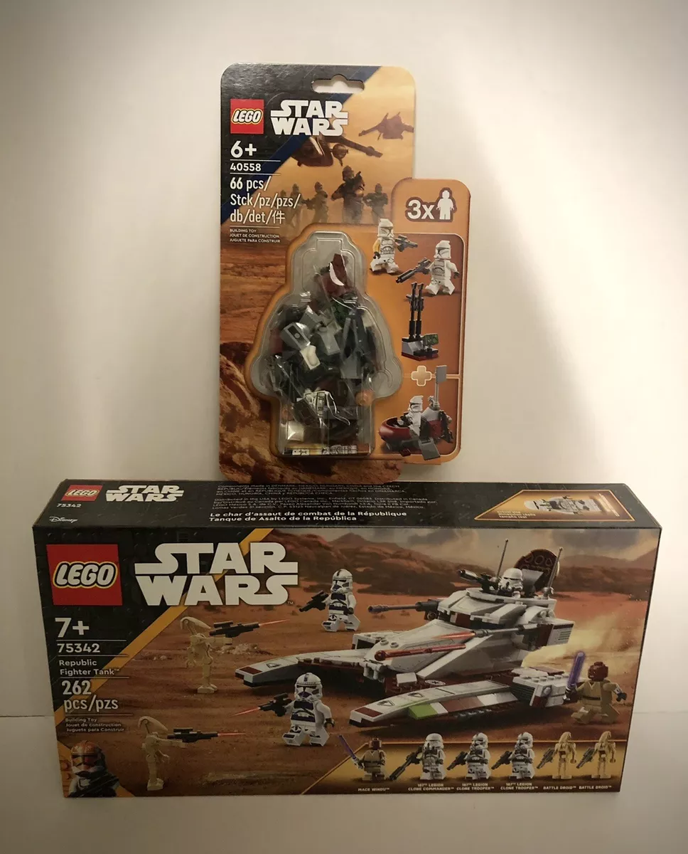 NEW LEGO STAR WARS LOT Republic Fighter TankClone Command Station