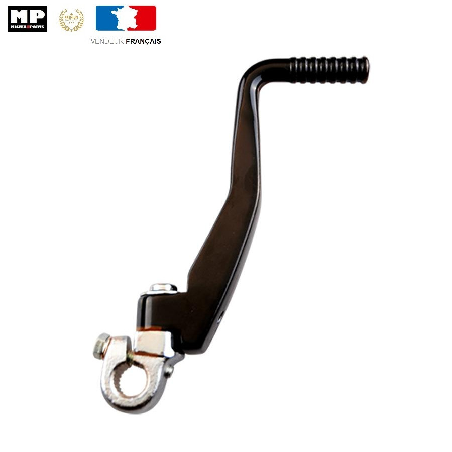 Kick de démarrage alu noir pour Derbi Senda 50 R