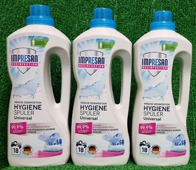 (3,89 /l) 3x Impresan Hygiene Spüler Universal 1,5l Wäschedesinfektion Versand0 