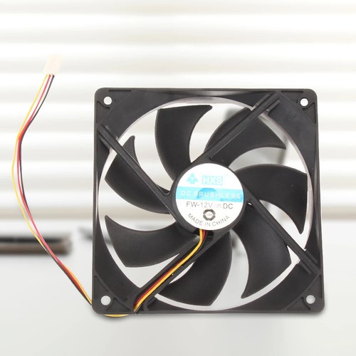 12cm 120mm pour Ventilateur DC Brushless 12V 0.25A 2 Lignes 2 Broches Connecteur Haute Vitesse - Photo 14/24