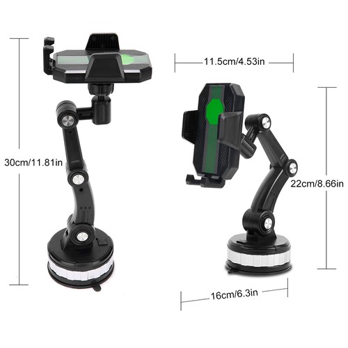 360° Rotation Car Windshield Mount Holder Cradle For GPS Mobile Phone Universal - Picture 11 of 12