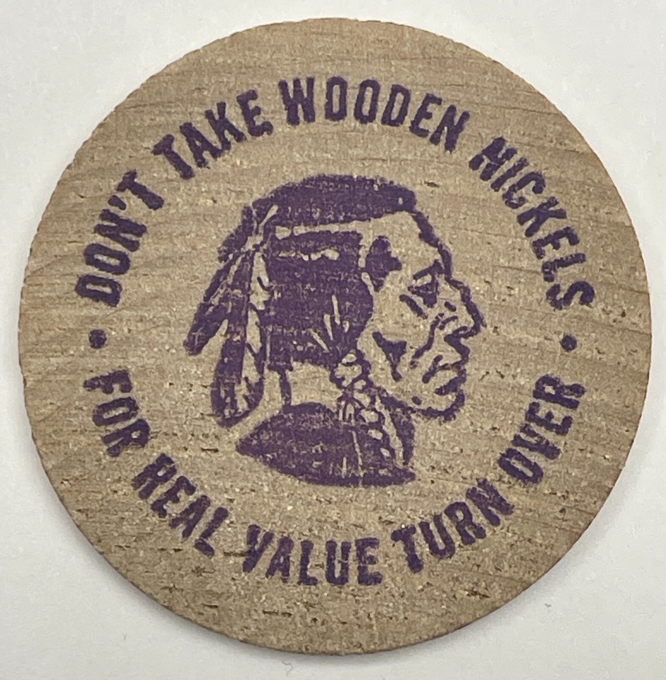 Woodrow Wilson Honor Roll Wooden Nickel Token eBay