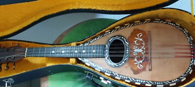Nr.862 Sehr Schöne alte Mandoline Aus Italien 