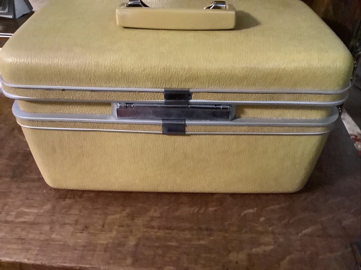 サムソナイト　ヴィンテージ  未開封　メイクボックス　カント2様 ヴィンテージ コスメボックス Samsonite Royal Traveller 小物