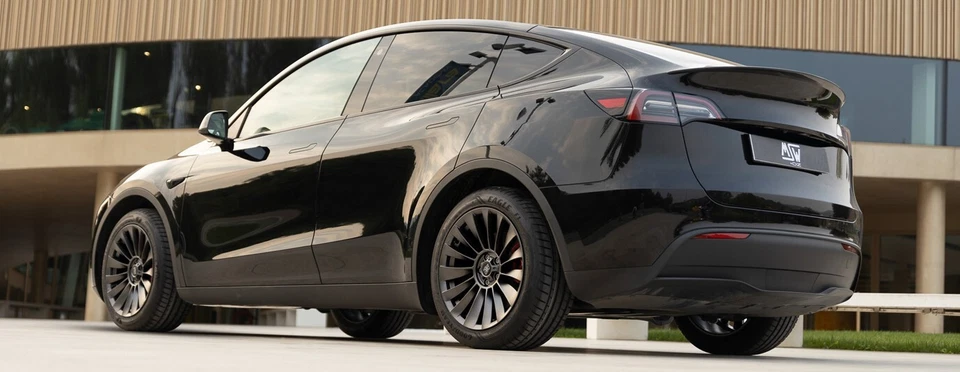 MSW 37T matt black 4 Felgen 19 Zoll passend Tesla Model Y + ABE eintragungsfrei