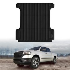 Tpe 5.7ft Truck Bed Mat For 2019-2026 Ram 1500 Truck Bed Liner 67inch Waterproof